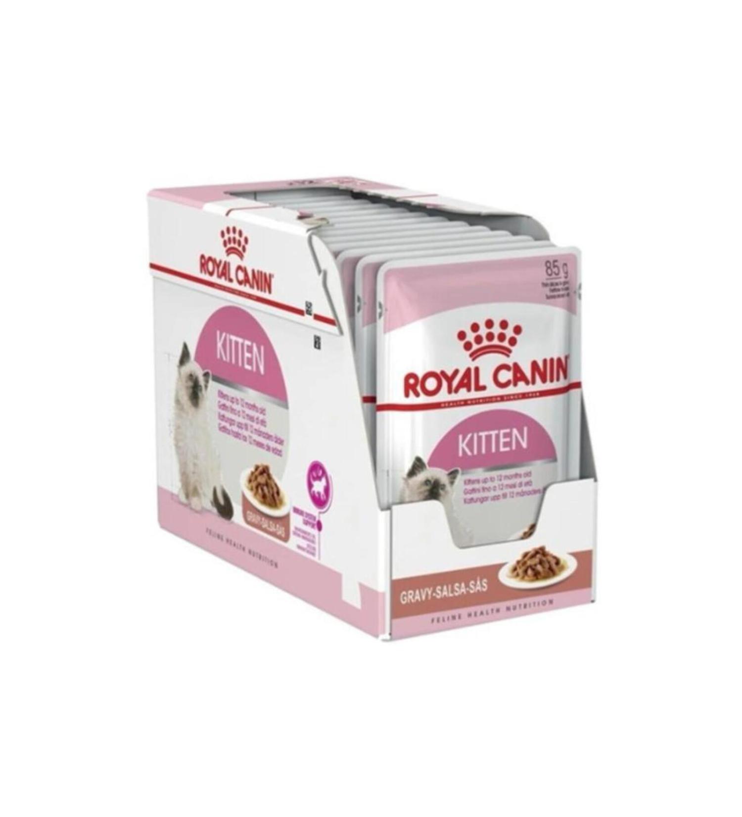 Royal Canin Gravy Kitten Canned Food 85 gr 12 Pieces