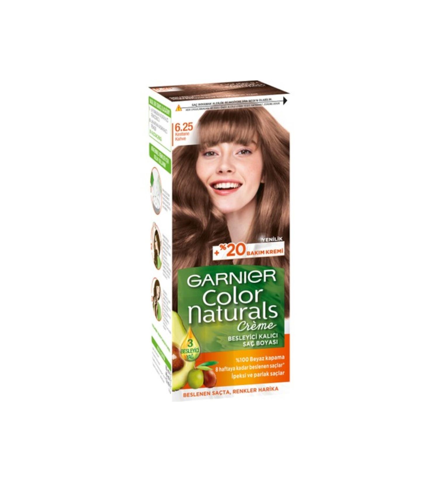 Garnier GARNIER COLOR NATURALS 6.25 CHESTNUT BROWN - Buy Online on GoSupps.com