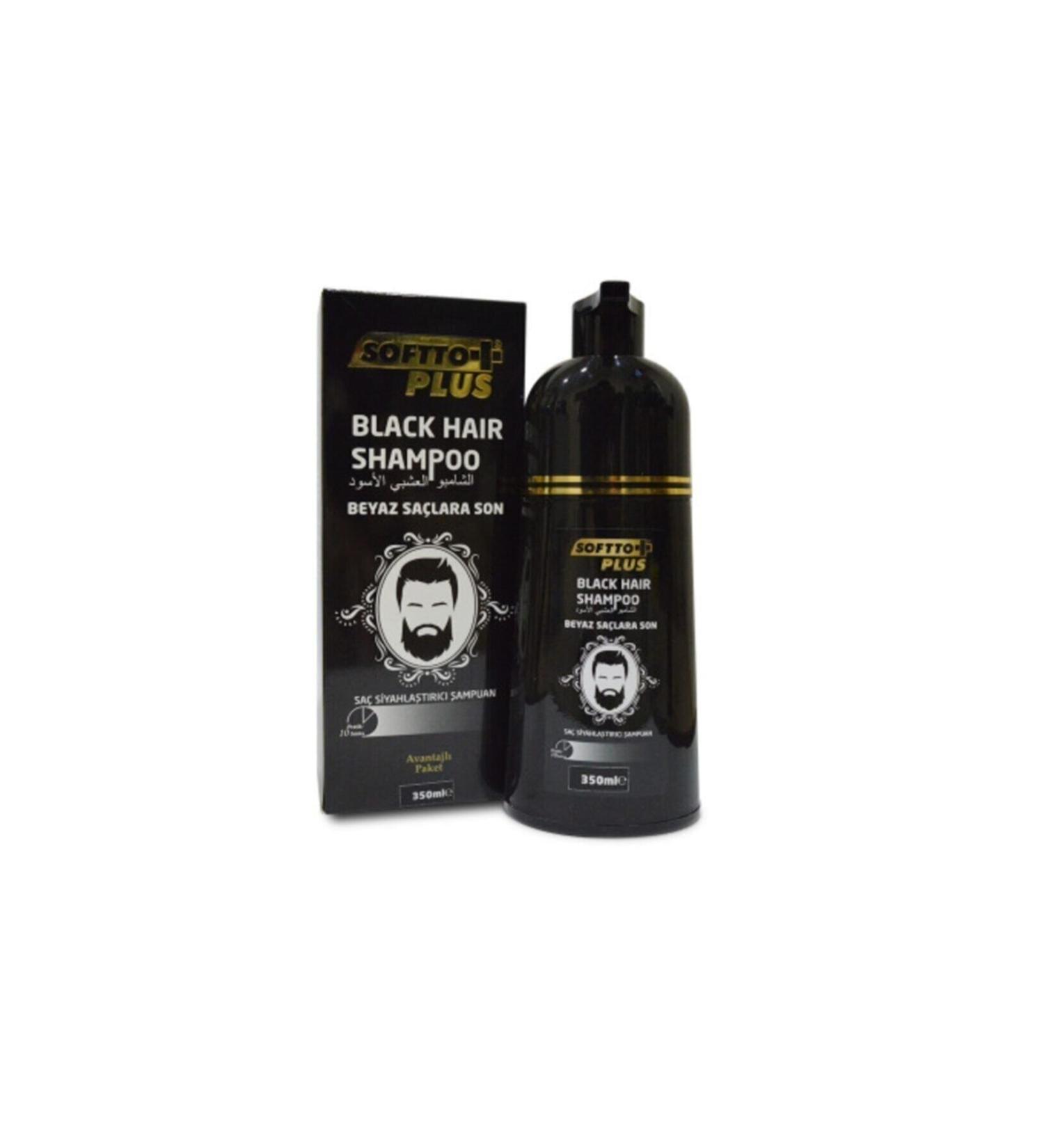 Softto Plus Herbal Hair Blackening Shampoo 350 Ml