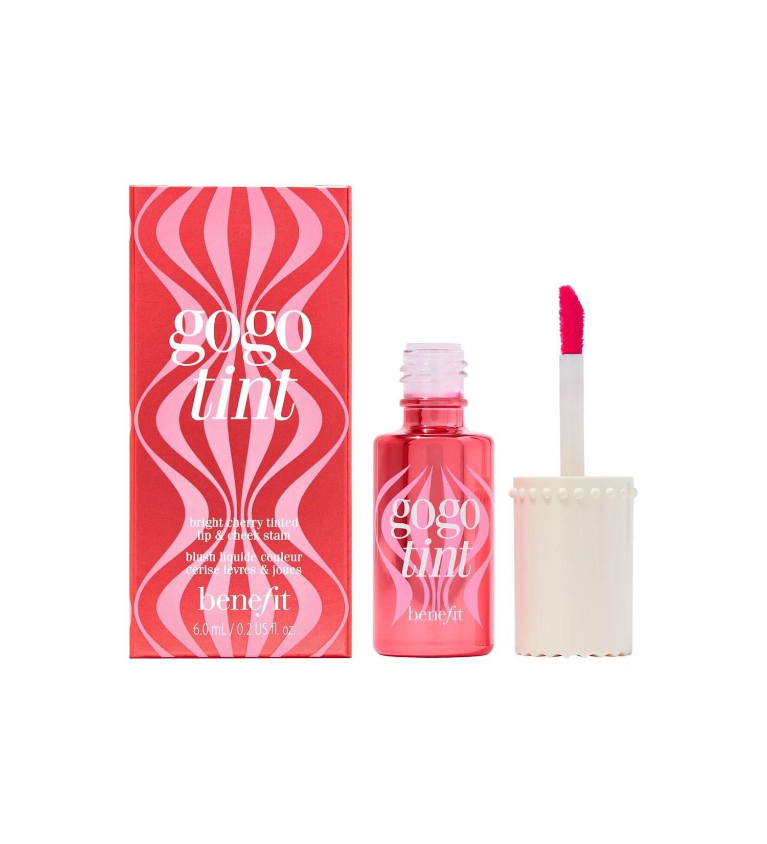 benefit cosmetics Gogo Tint Cherry Red Liquid Lip and Cheek Color 6 ml - Buy Online on GoSupps.com