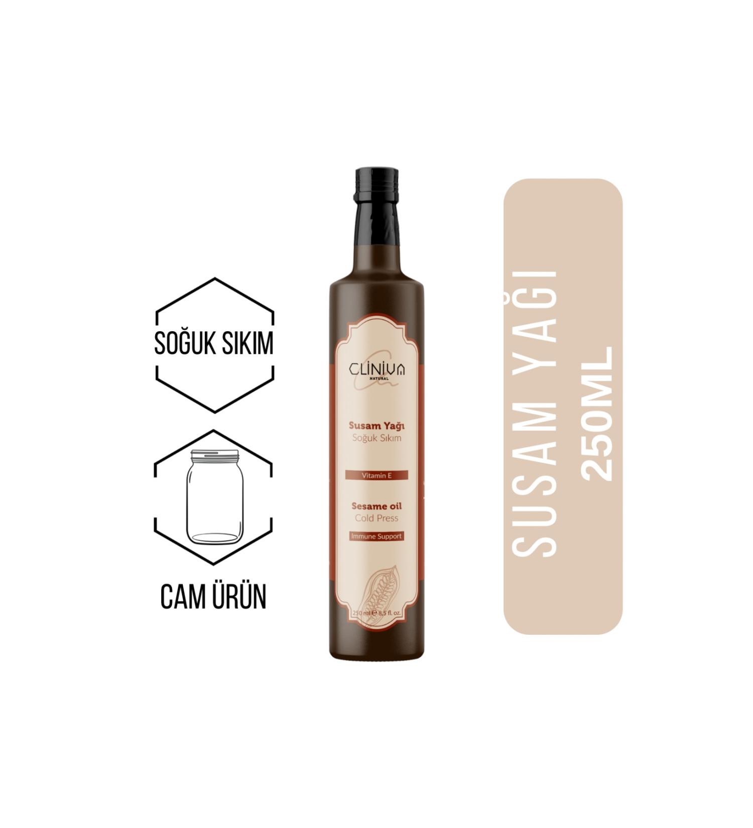 cliniva Sesame Oil 0 Natural Cold Pressed 250 ml Oil