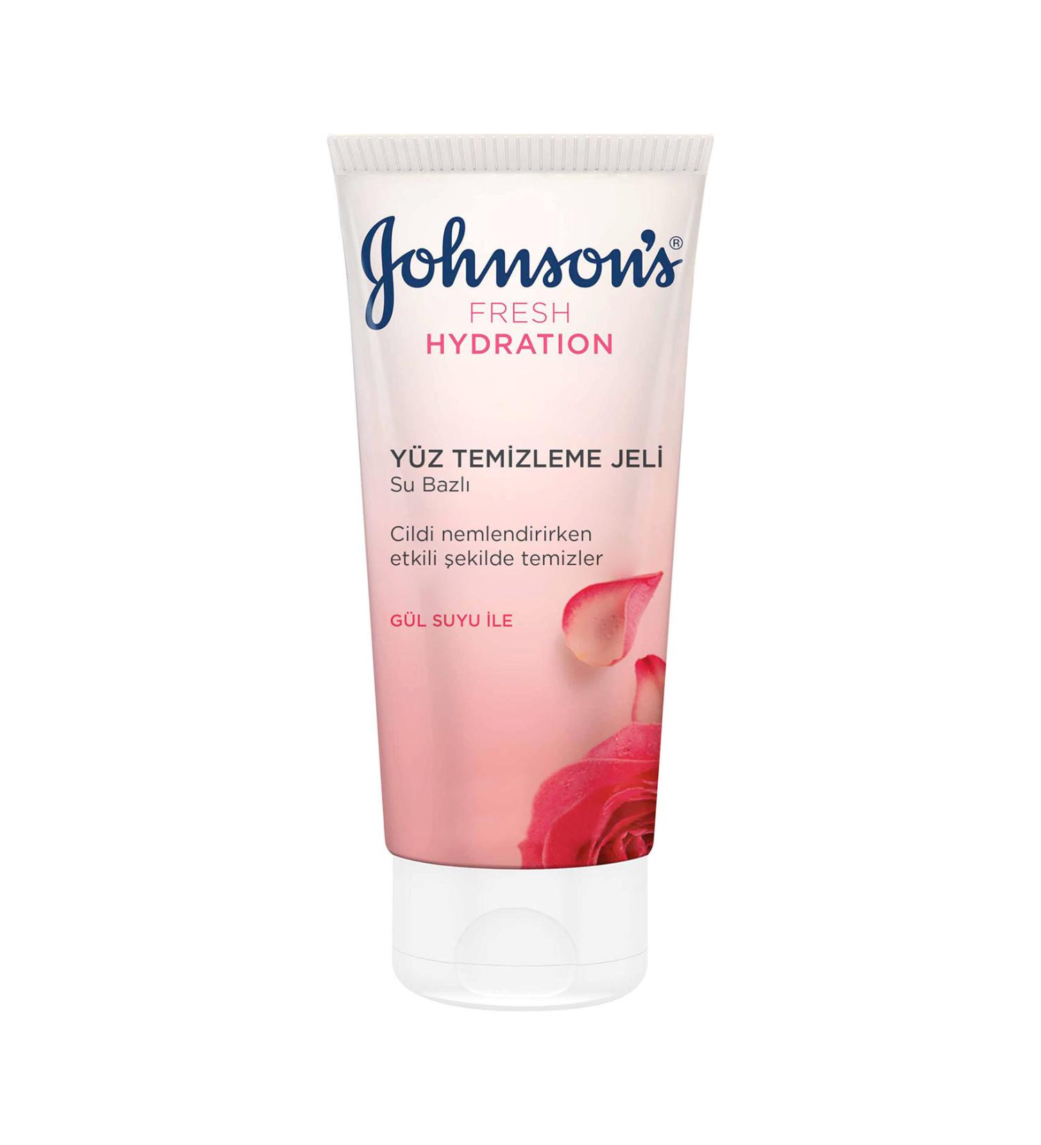 Johnson's Rose Water Gel Cleanser 150ml--Hidden Beauty--