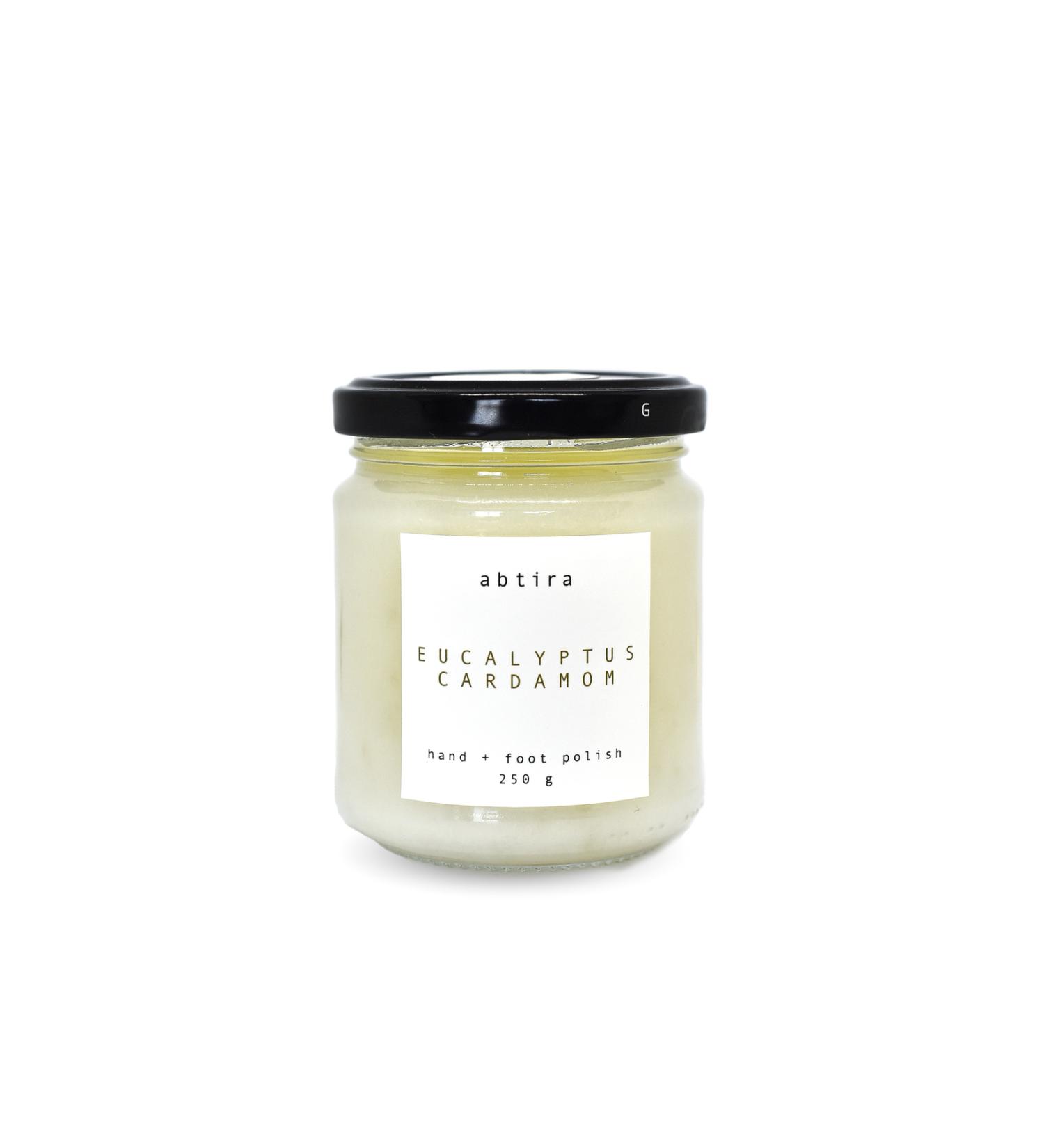 abtira Eucalyptus Cardamom | Salt Peeling for Hands and Feet - Buy Online on GoSupps.com