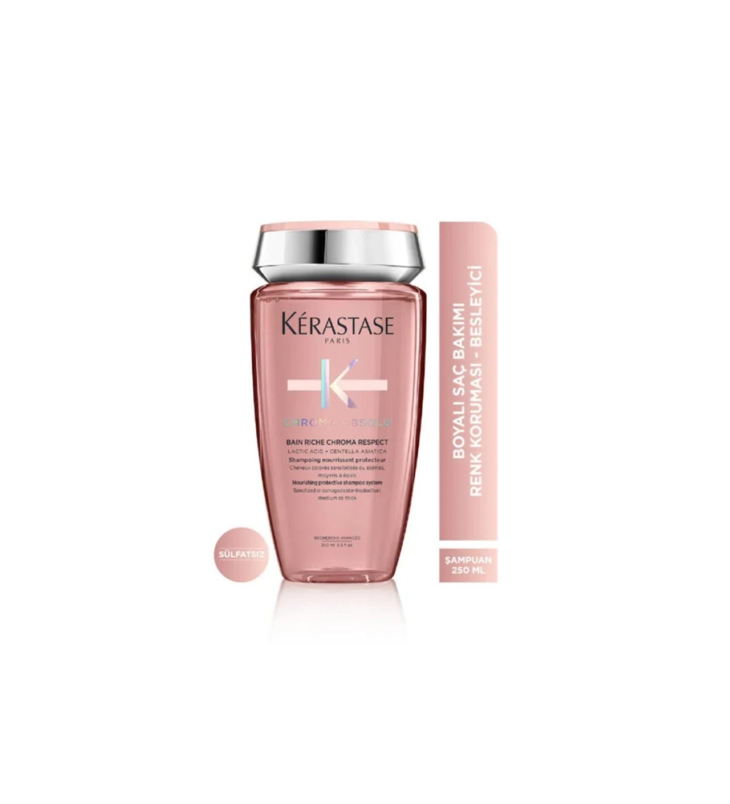 Kerastase Chroma Absolu Bain Riche Nourishing Rich Formula Shampoo for Colored Hair 250ml