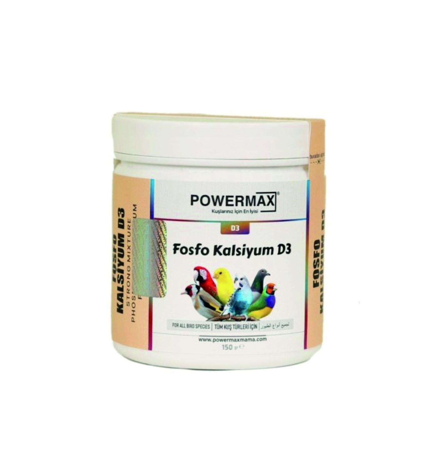 powermax Phospho Calcium D3 150g