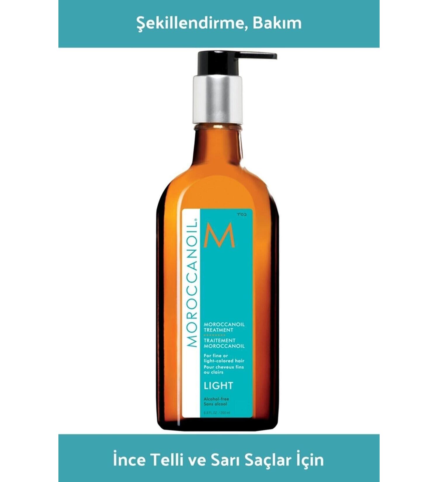Moroccanoil Light Treatment Nourishing and Repairing Light Care Oil 200ml PSSNS