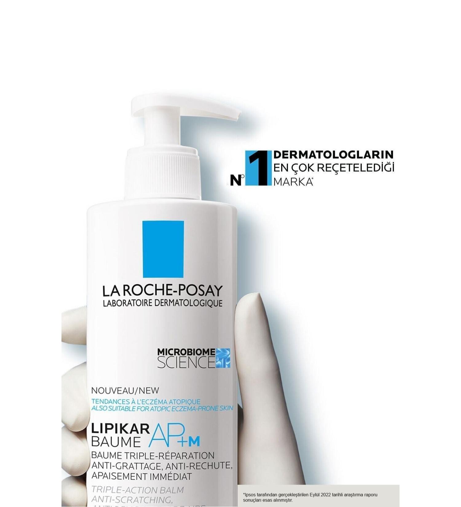 La Roche Posay Ap + m Lipikar Baume Balsam Lotion 400ML Special for Atopic Prone Skin - Buy Online on GoSupps.com