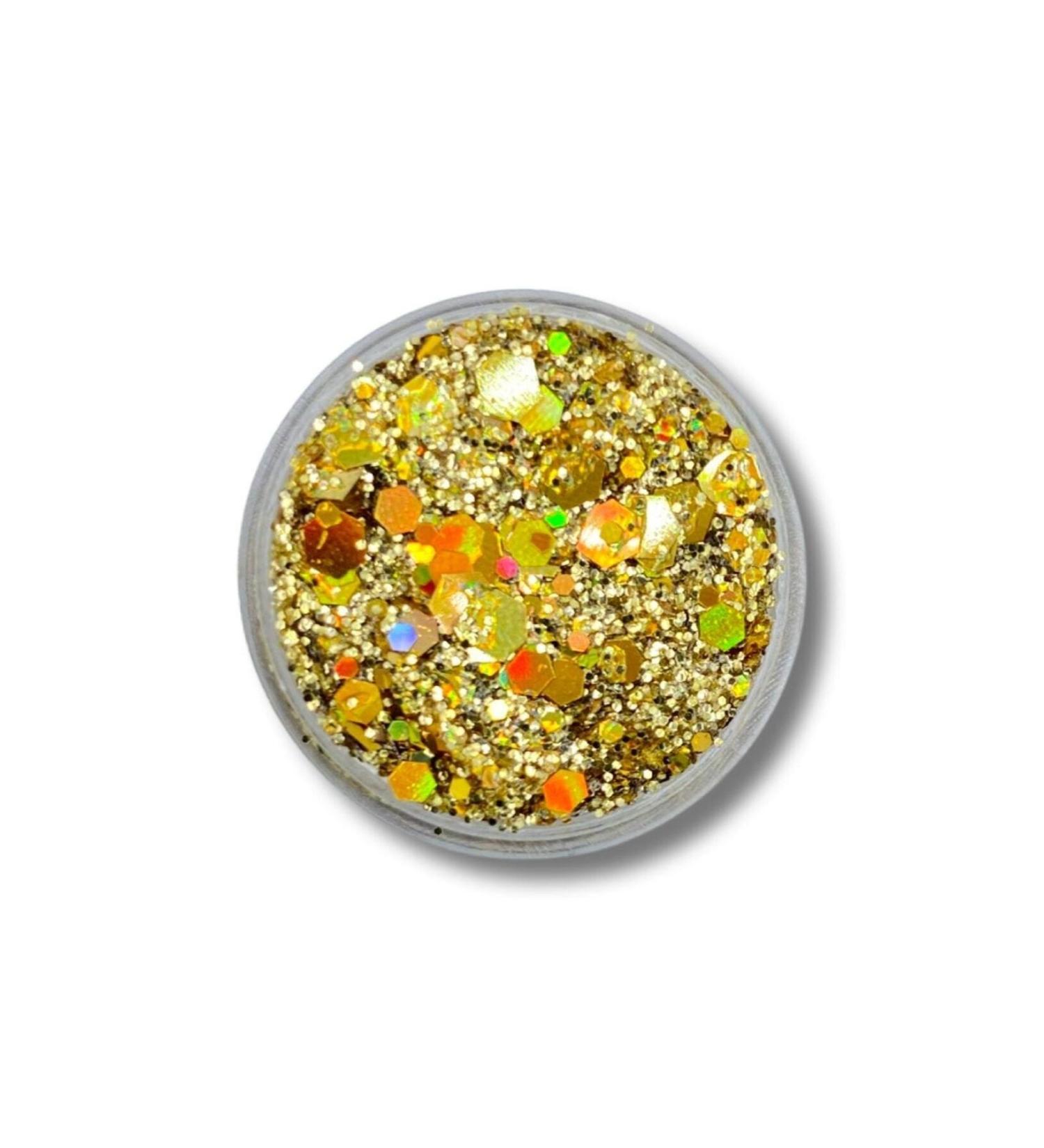 TIVA Gel Form Shiny Glitter - Laser Gold