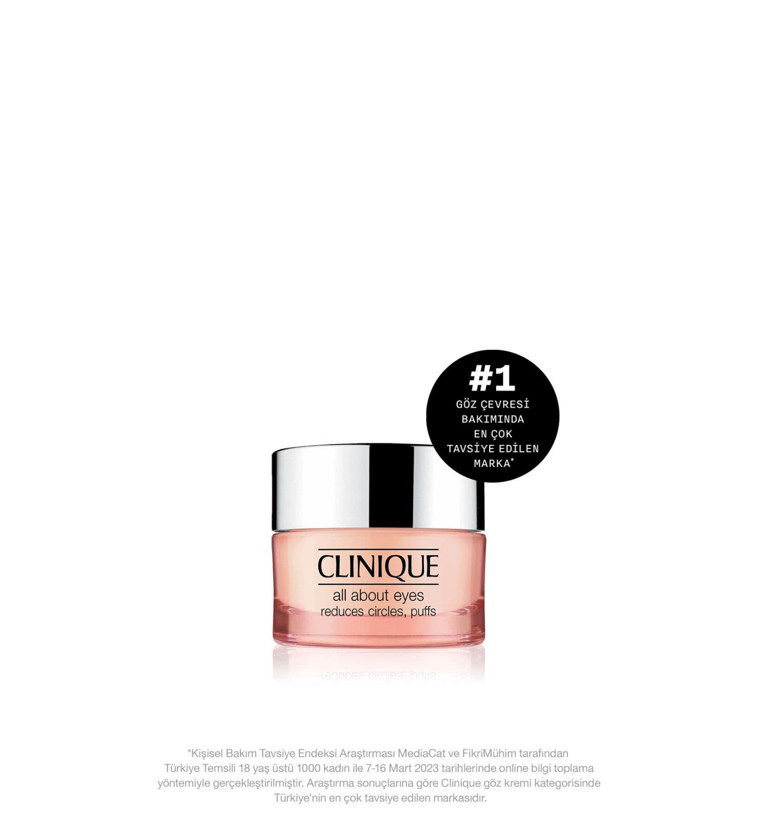Clinique Under Eye Dark Circles and Puffiness Correcting and Brightening Eye Contour Care Cream 30 Ml.
