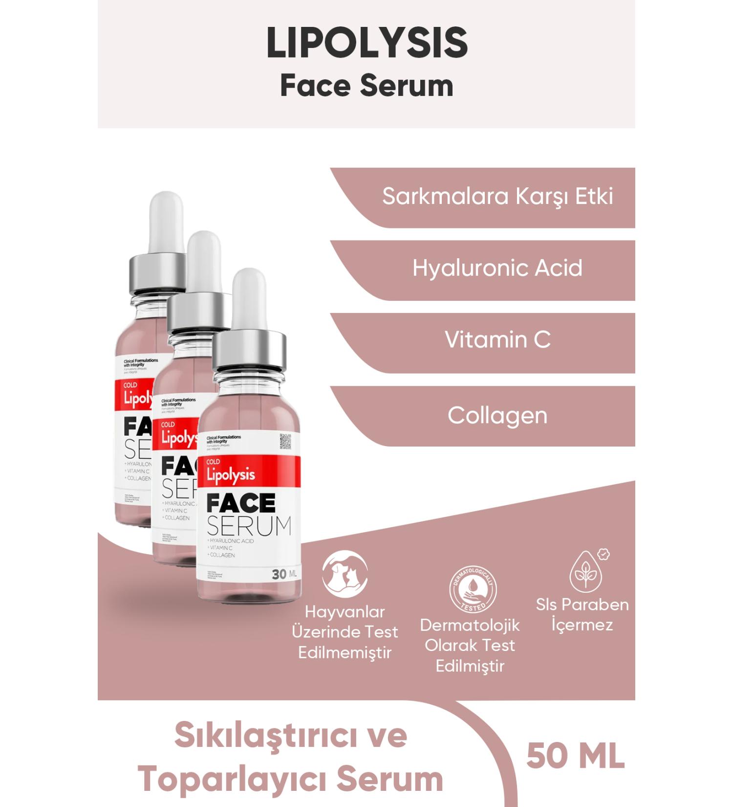 cl cold lipolysis Firming & Lifting - Anti-Sagging Face Serum 3 Pieces 30 ml - Buy Online on GoSupps.com