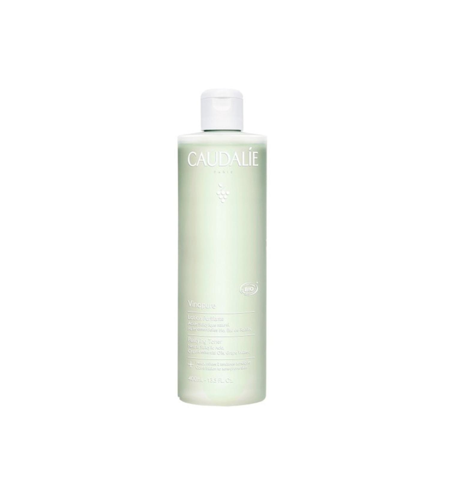 Caudalie Vinopure Anti-Acne Purifying Firming Mattifying Toner 400ml - Buy Online on GoSupps.com