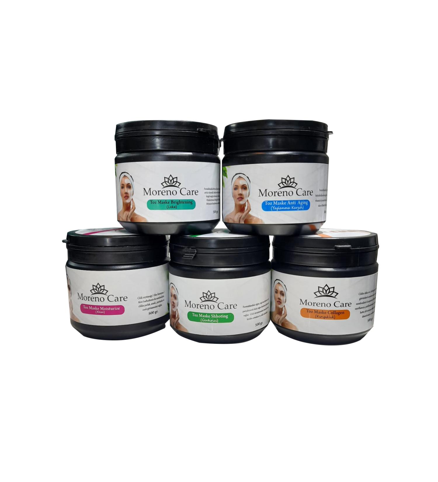 Moreno Care 5 Powder Mask (500 gr) Professional Skin Care