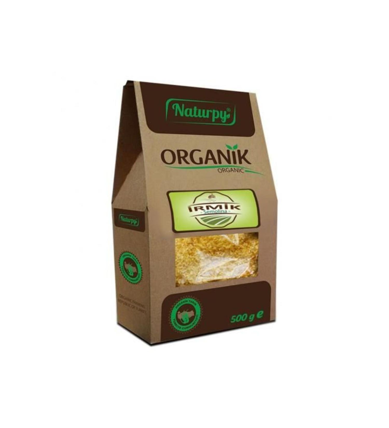Naturpy Organic Semolina 500 gr