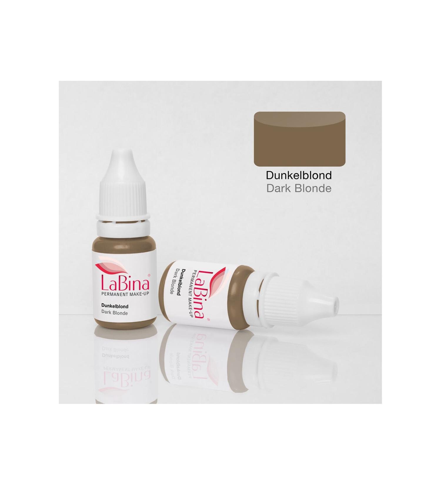 LABINA Dunkelblond - Dark Blonde Permanent Makeup Pigmentation Eyebrow Powder Dye 10 ml