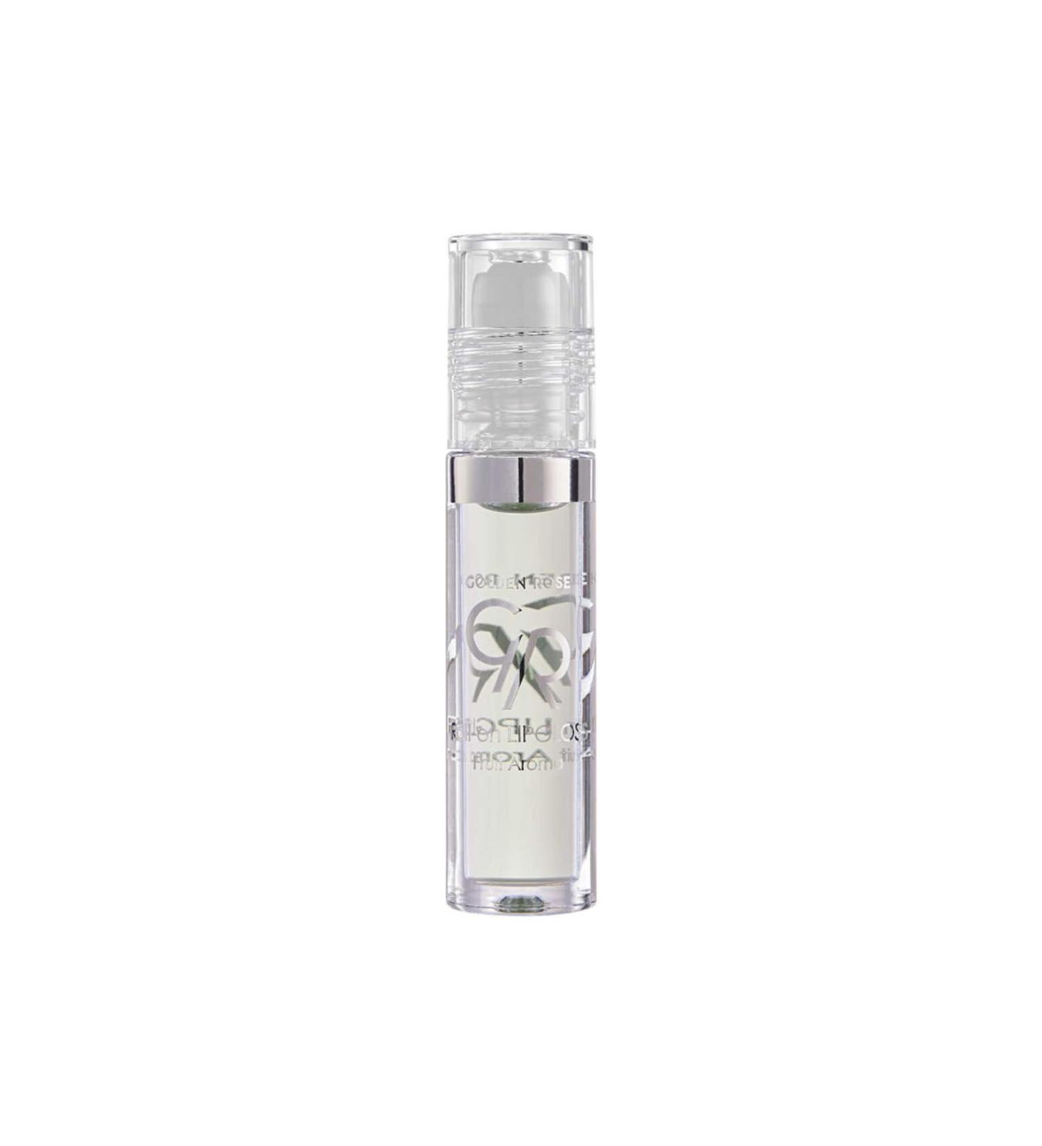 Golden Rose Fruity Lip Gloss - Roll-On Lip Gloss Lemon