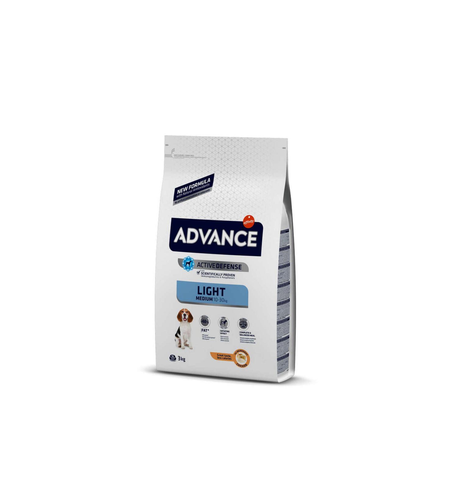 Advance Dog Medium Light 3 Kg 125072