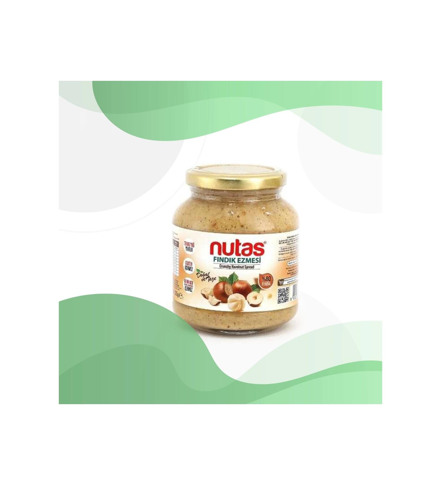 Nutas Hazelnut Paste Glass 320 Gr