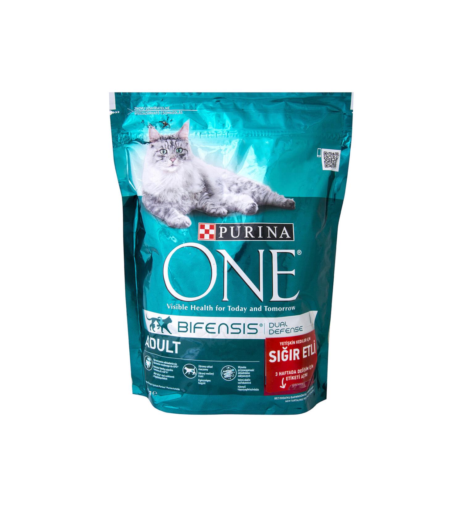 Purina One Adult Cat Beef&whole Grain 800g - Buy Online on GoSupps.com