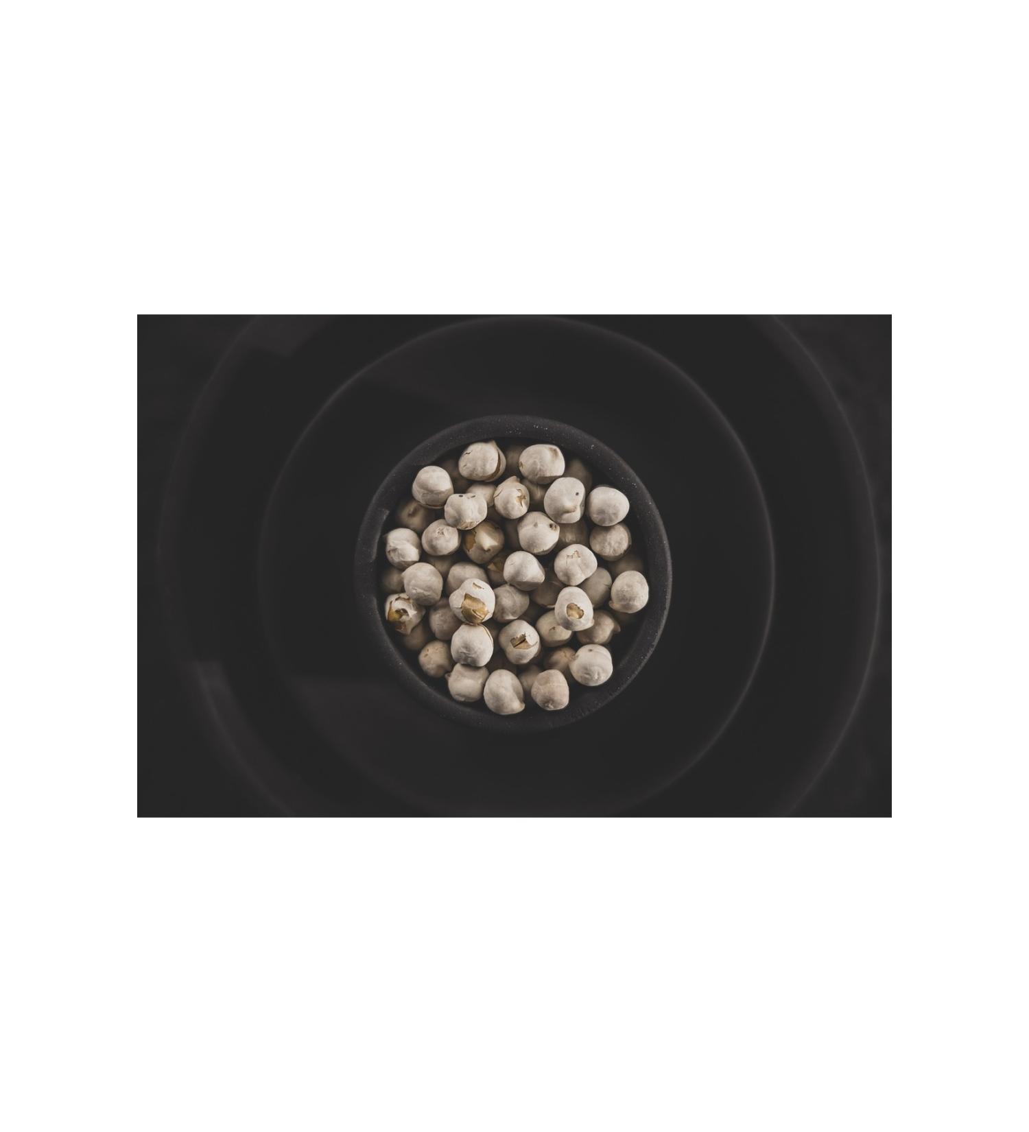 TicaretDeniz White Chickpea Chickpeas Kutahya Local Roasted Soft Jumbo Large Size 1.55 Kg