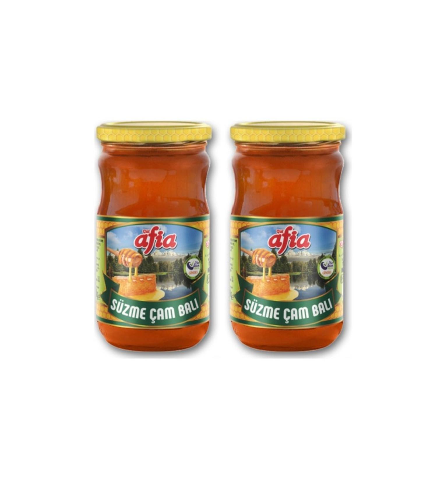 Afia Pine Honey 850GR * Set of 2 Gimdes Certified