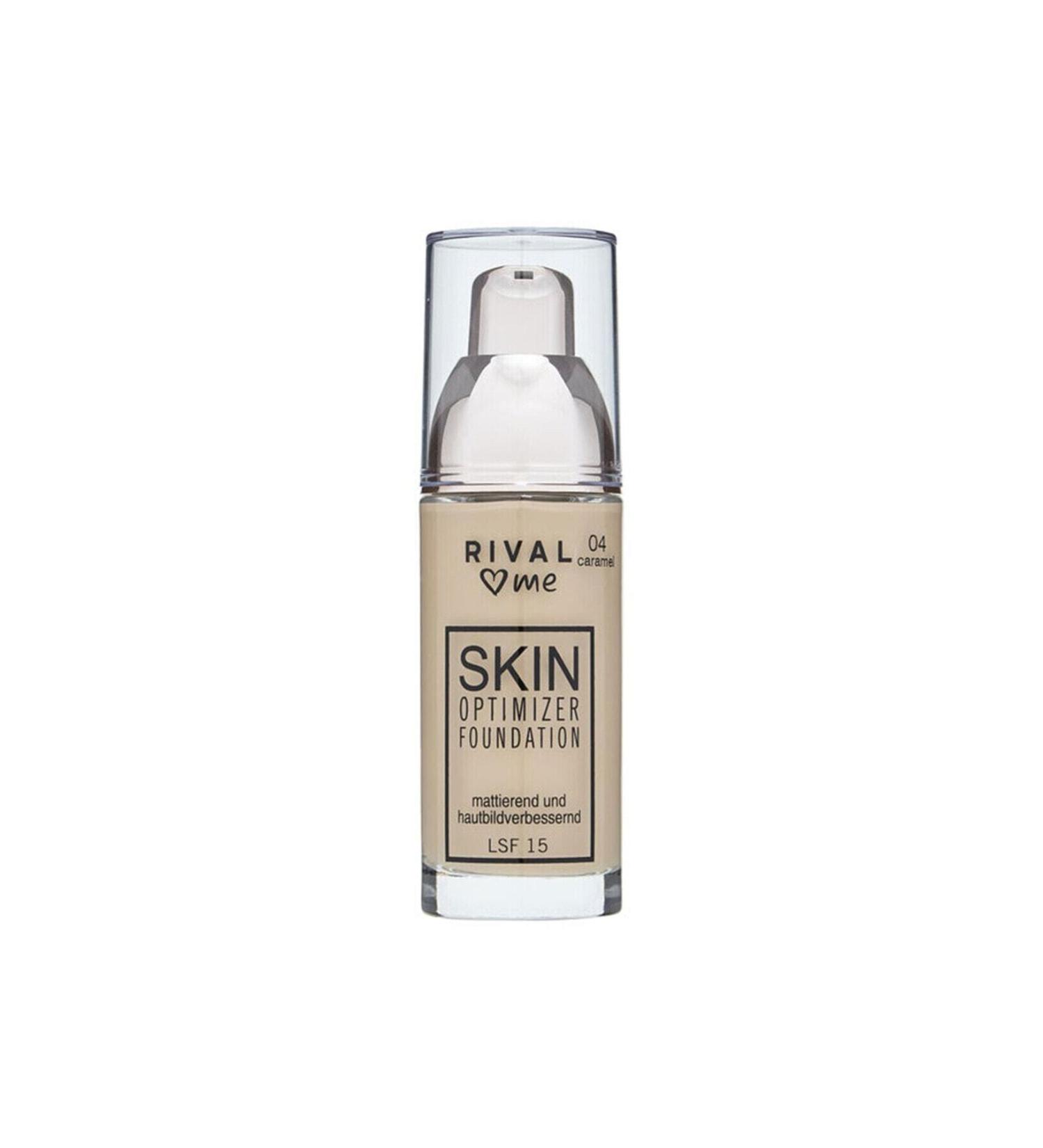 Rival Loves Me Sunscreen SF15 Foundation Skin Optimizer No:04 Caramel 30 Ml