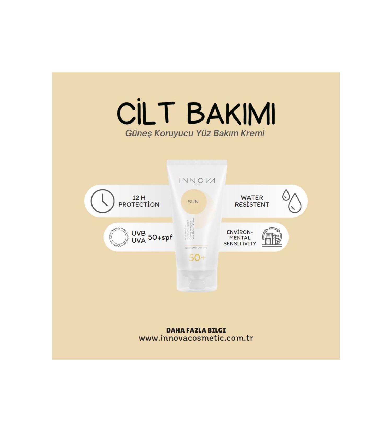 Innova Sun Care Cream Spf 50 50ml