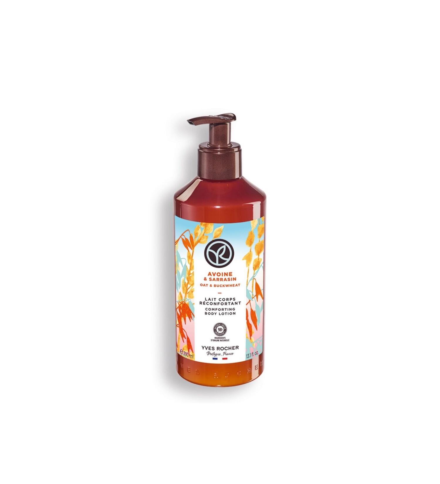 Yves Rocher Moisturising Body Lotion - Soothing Oat & Buckwheat - 390ml