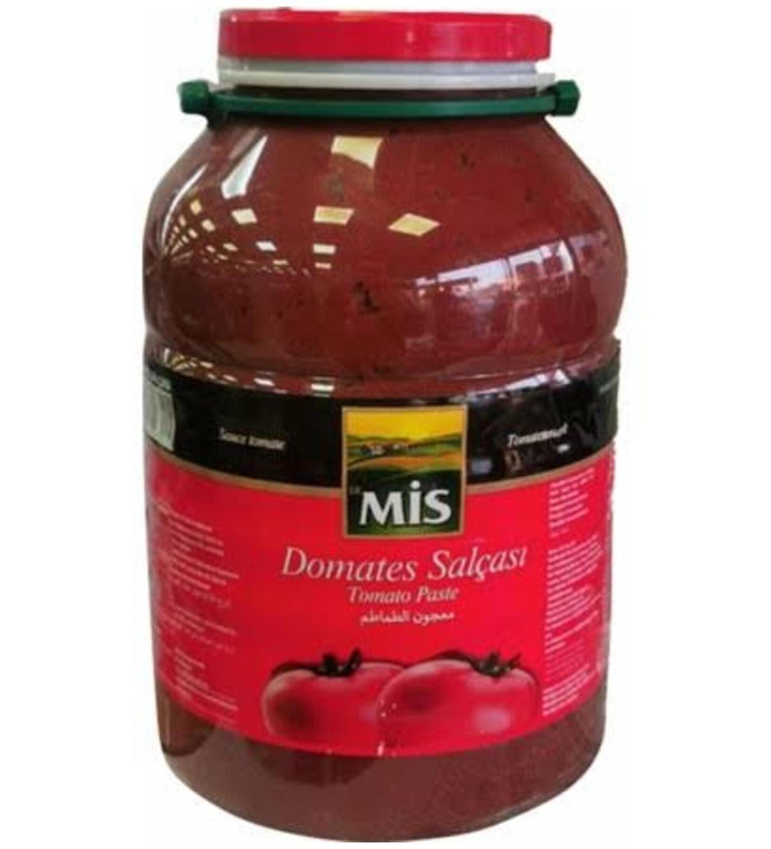 Mis Tomato Paste Glass Pet Jar 4100 gr
