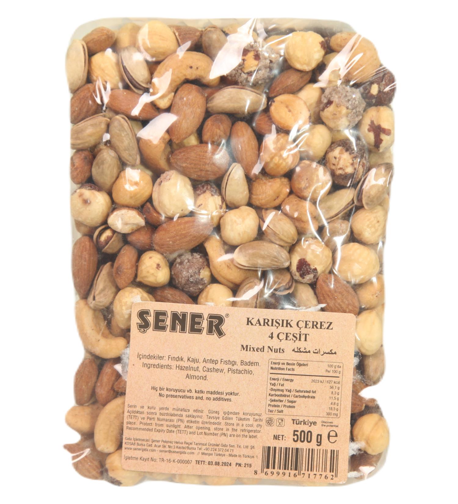 ener Snack Mixed Four Types 400 gr