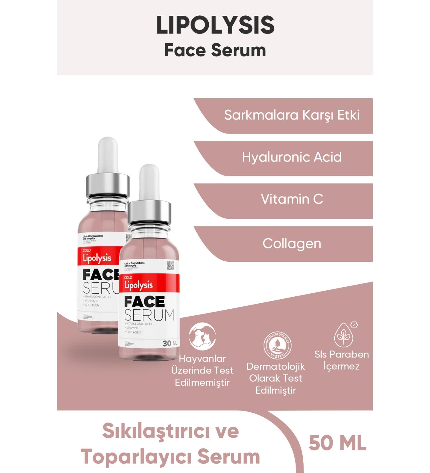 cl cold lipolysis Firming & Lifting - Anti-Sagging Face Serum 2 Pieces 30 ml - Buy Online on GoSupps.com