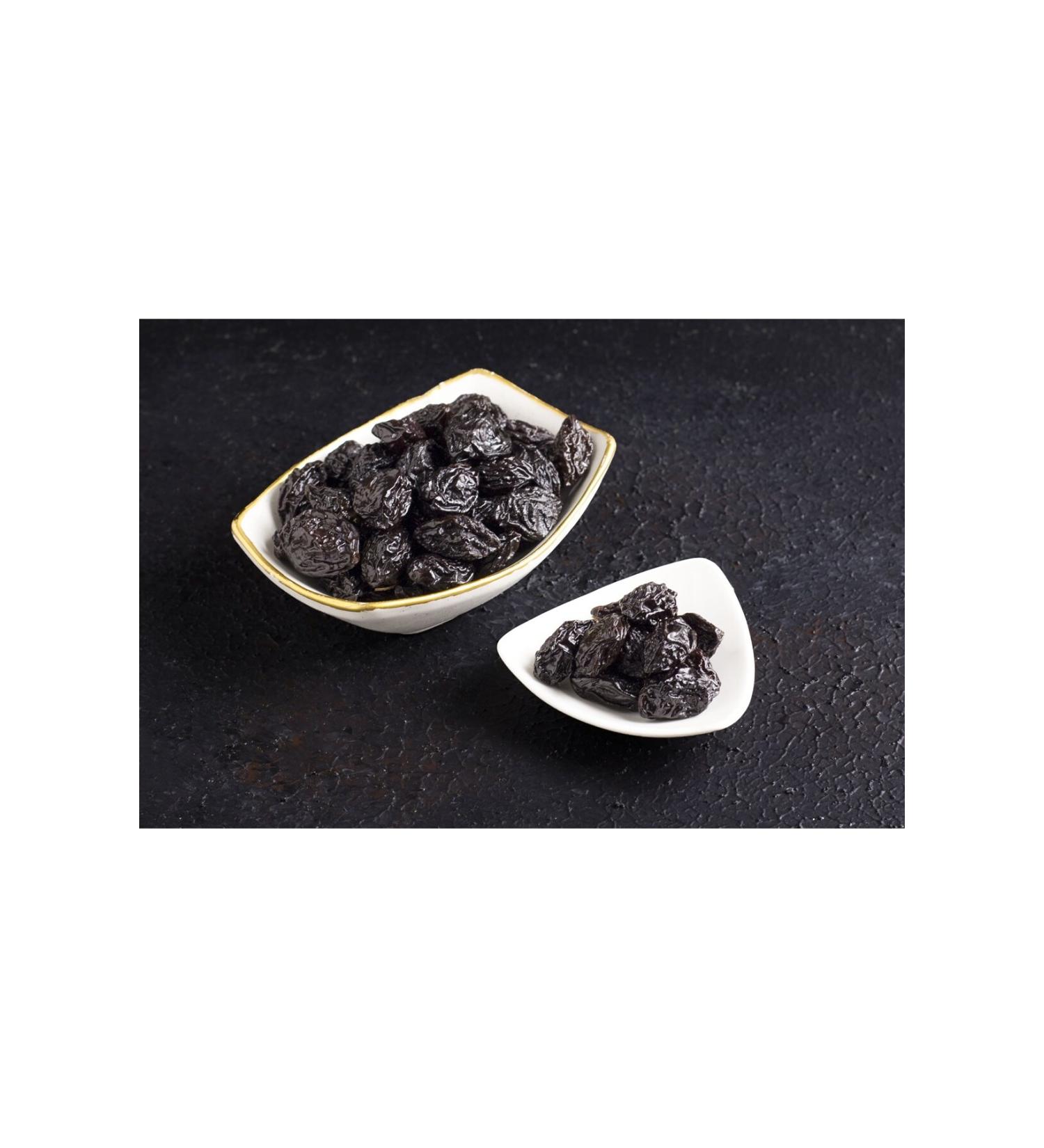 TicaretDenizi Dried Plums with Seeds Damson Plum Local Large Grain Plump Soft 1.8 Kg