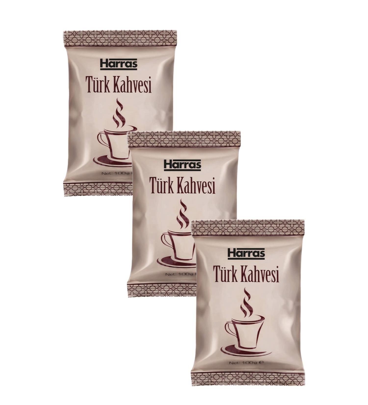 Harras Turkish Coffee 100 gr X 3 pieces