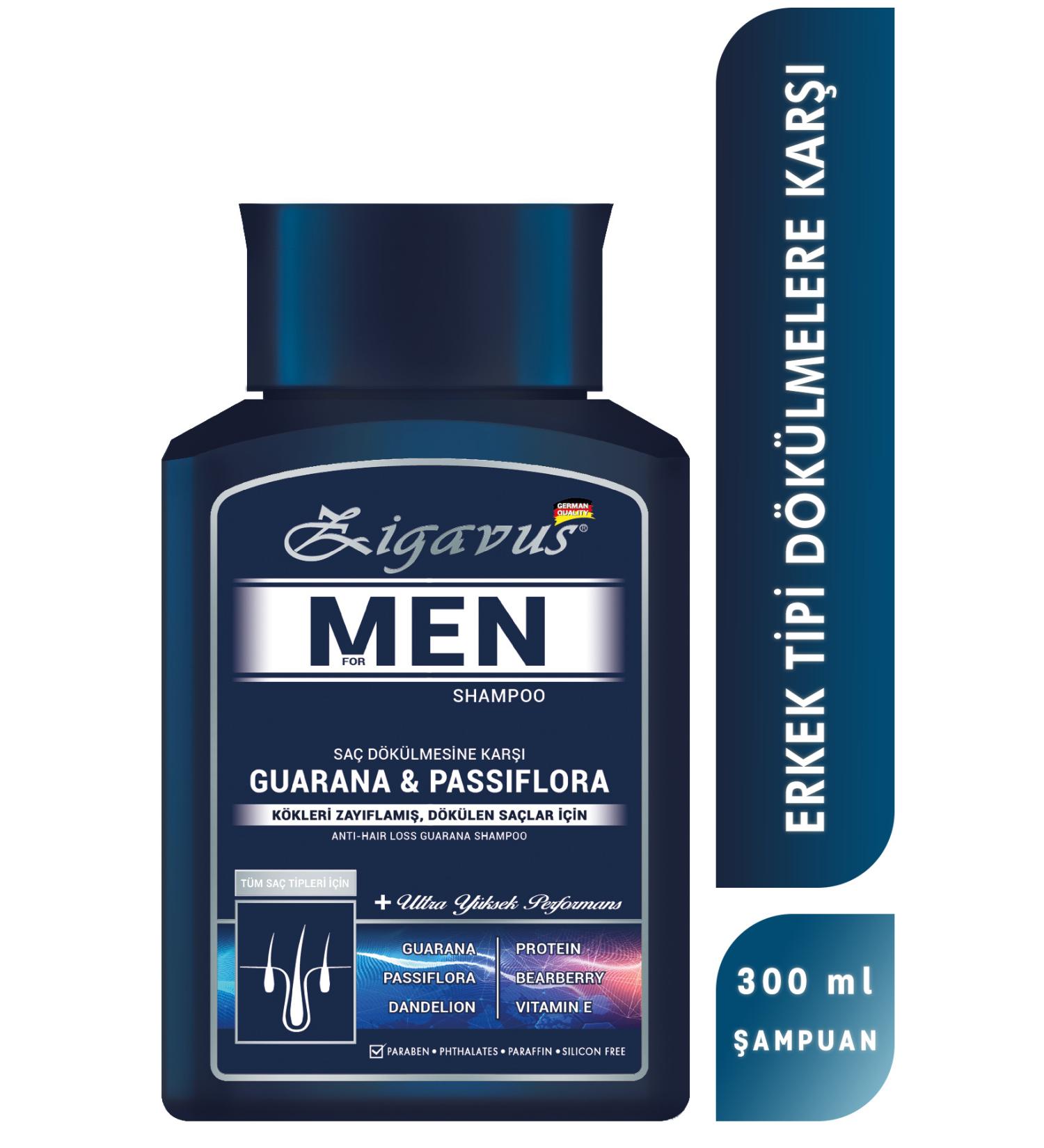 Zigavus Men Anti-Hair Loss Shampoo 300 ml 8699349130664 - Buy Online on GoSupps.com
