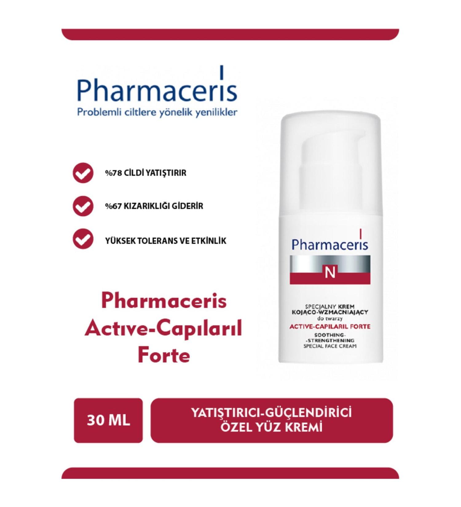 Pharmaceris N Active-capilaril Forte Soothing Strengthening Special Face Cream 30 ml PSSNS236