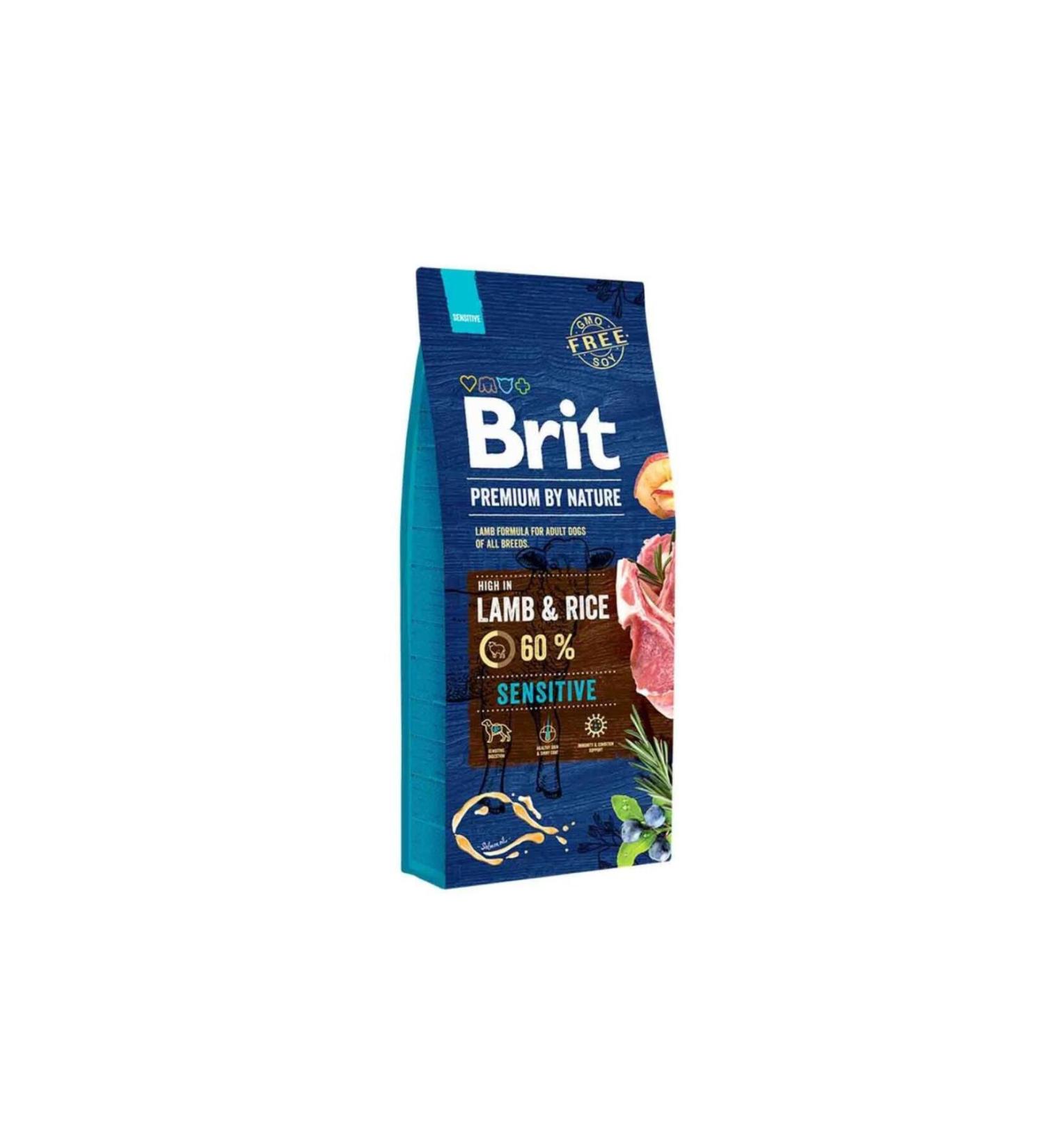 Brit Care New Date Brit Premium Sensitive Lamb Adult Dog Food 8 Kg