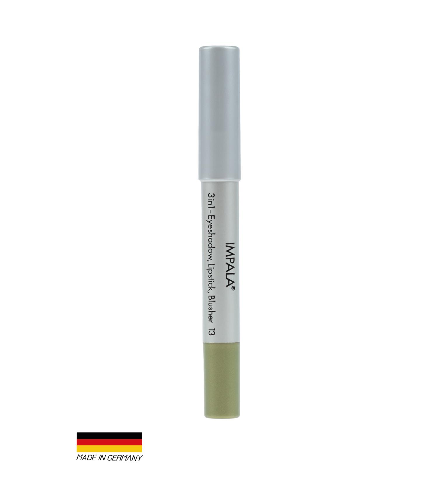 IMPALA 3 in 1 Pencil - Eyeshadow Lipstick Blush No 13