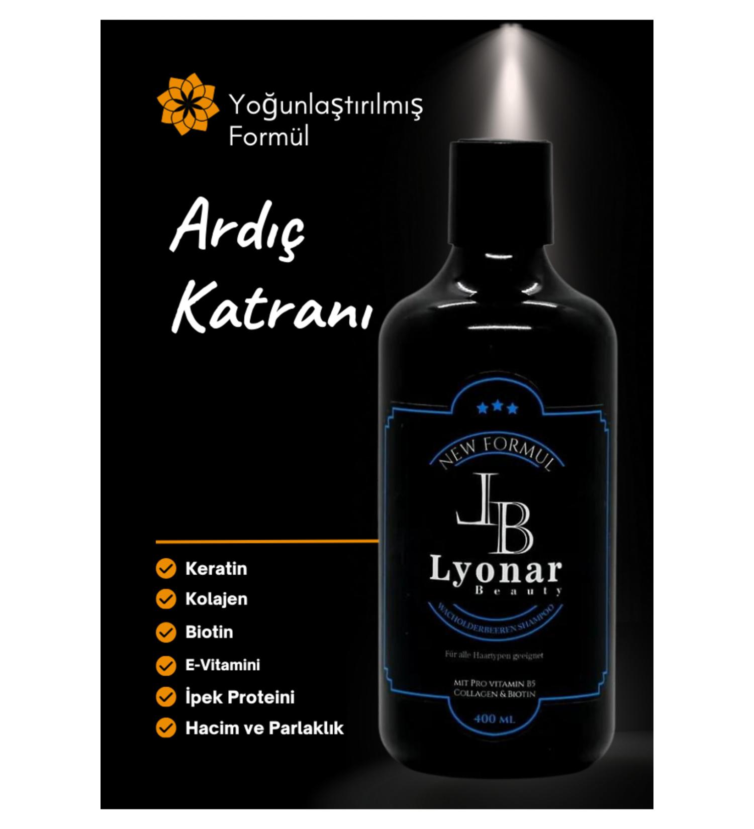 Lyonar Juniper Tar Shampoo 400ml Special for Hair with Root Problems (smells heavy) - Buy Online on GoSupps.com