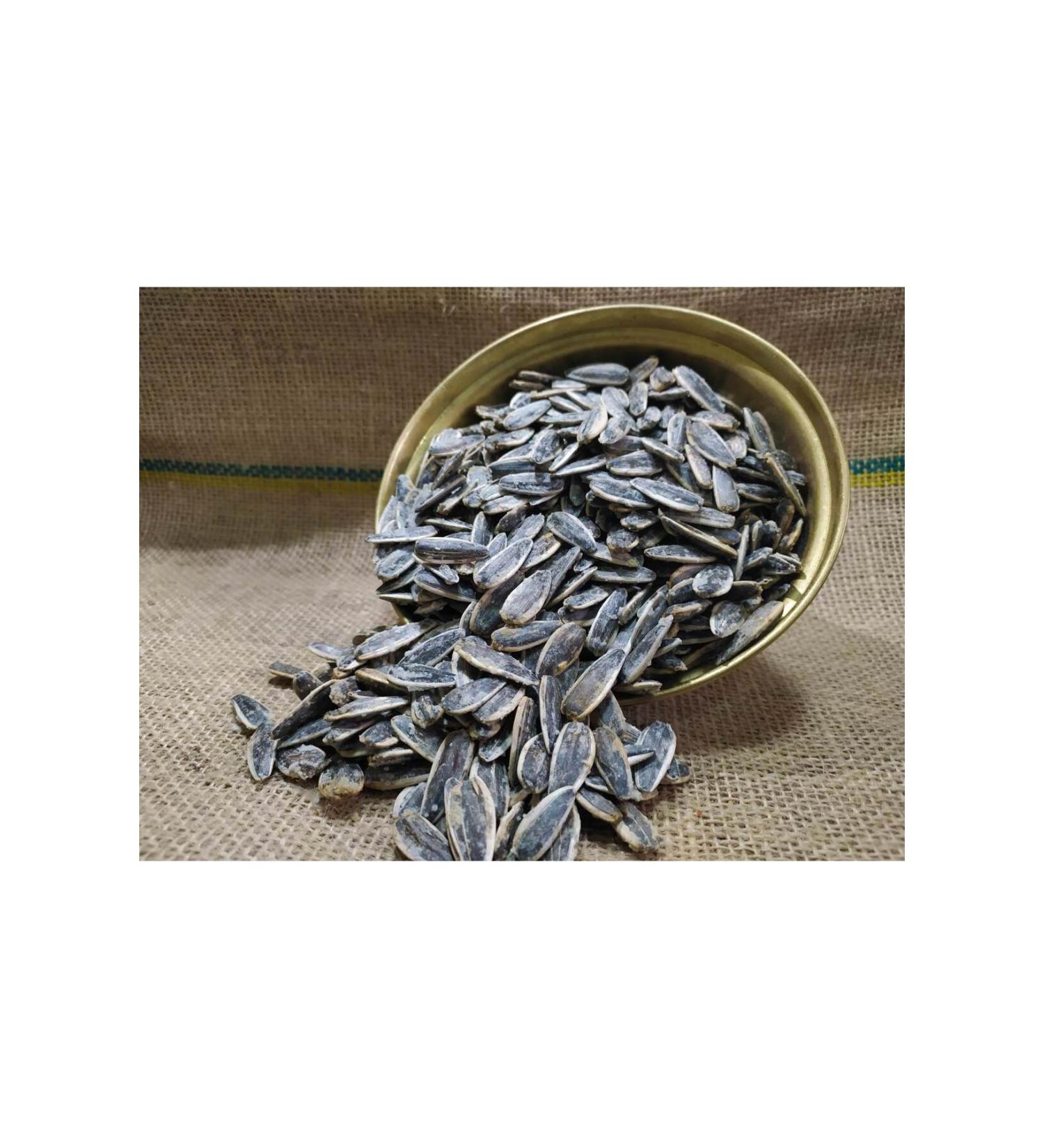 TicaretDeniz Roasted Salted Black Sunflower Seeds Dakota Large Size Sieve Top neg l Local 1.4 Kg
