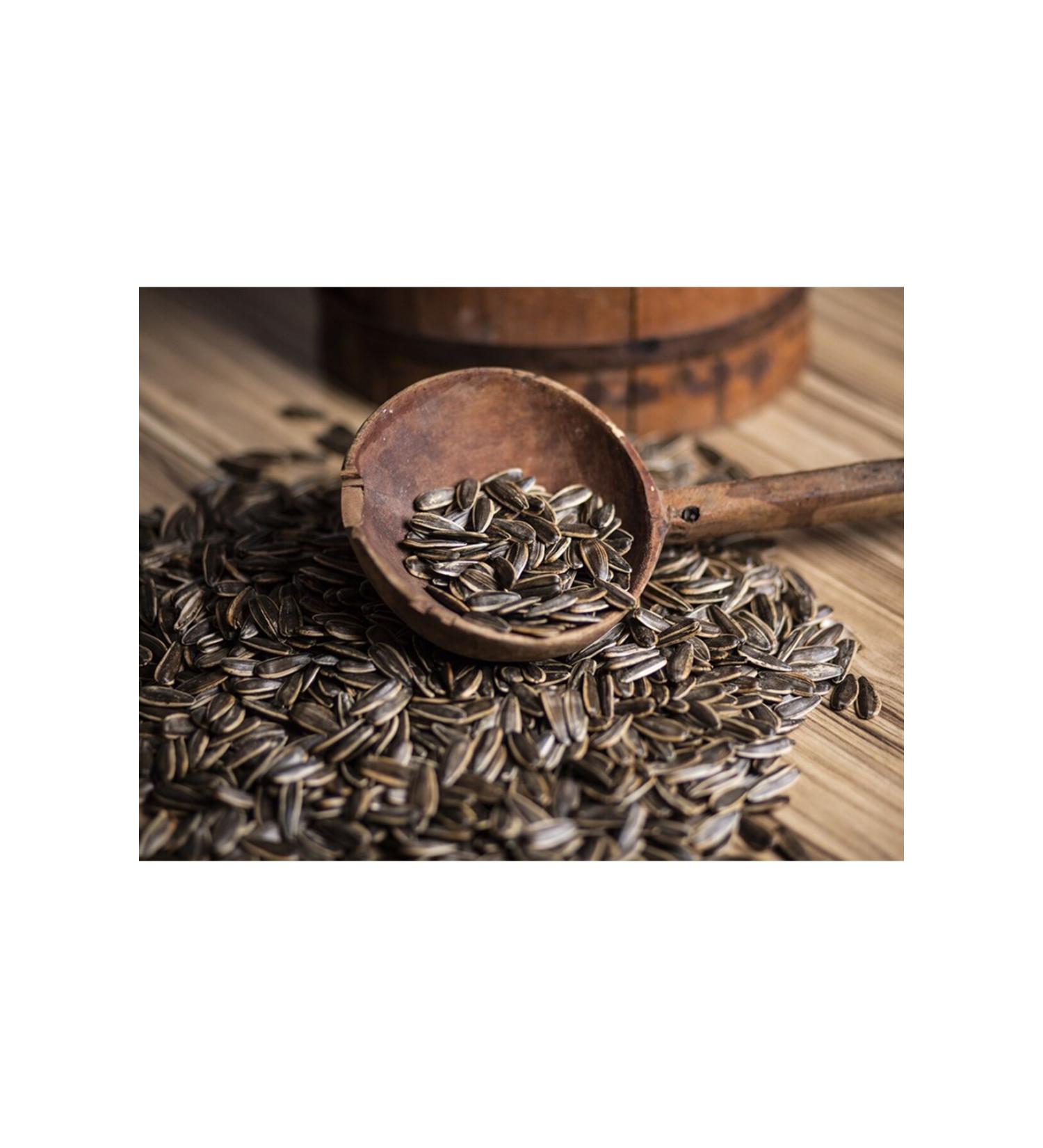 TicaretDeniz Roasted Unsalted Black Sunflower Seeds Dakota Large Size Sieve Top neg l Local 1.15 Kg