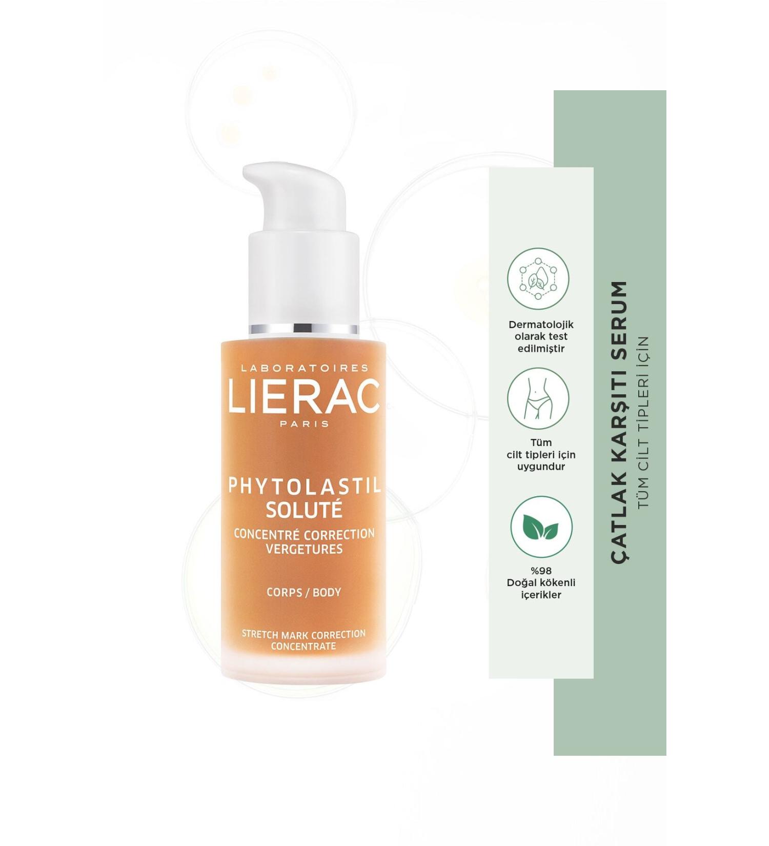 Lierac Stretch Mark Reduction 8 Regeneration and Epidermis Repair Boosting Care Serum 75ml