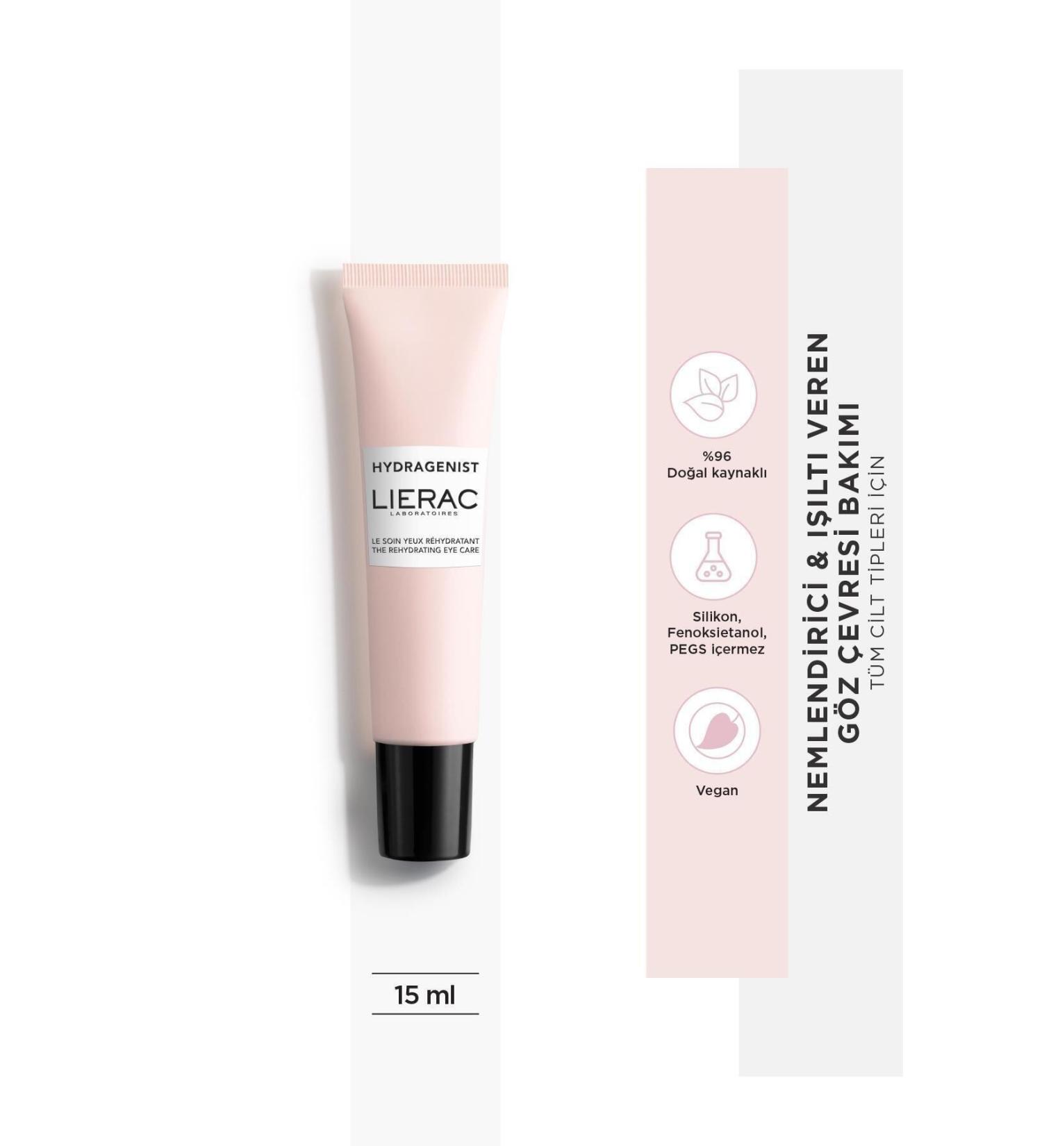 Lierac Moisturizing Luminous Eye Contour Care Cream 15 ml