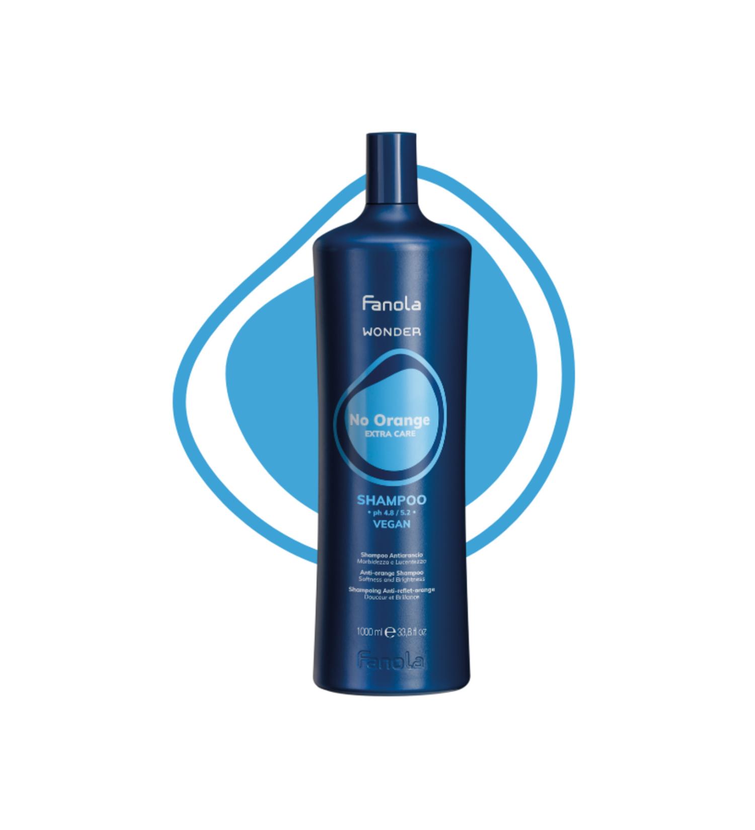 Fanola Wonder No Orange Blue Shampoo 1000ml