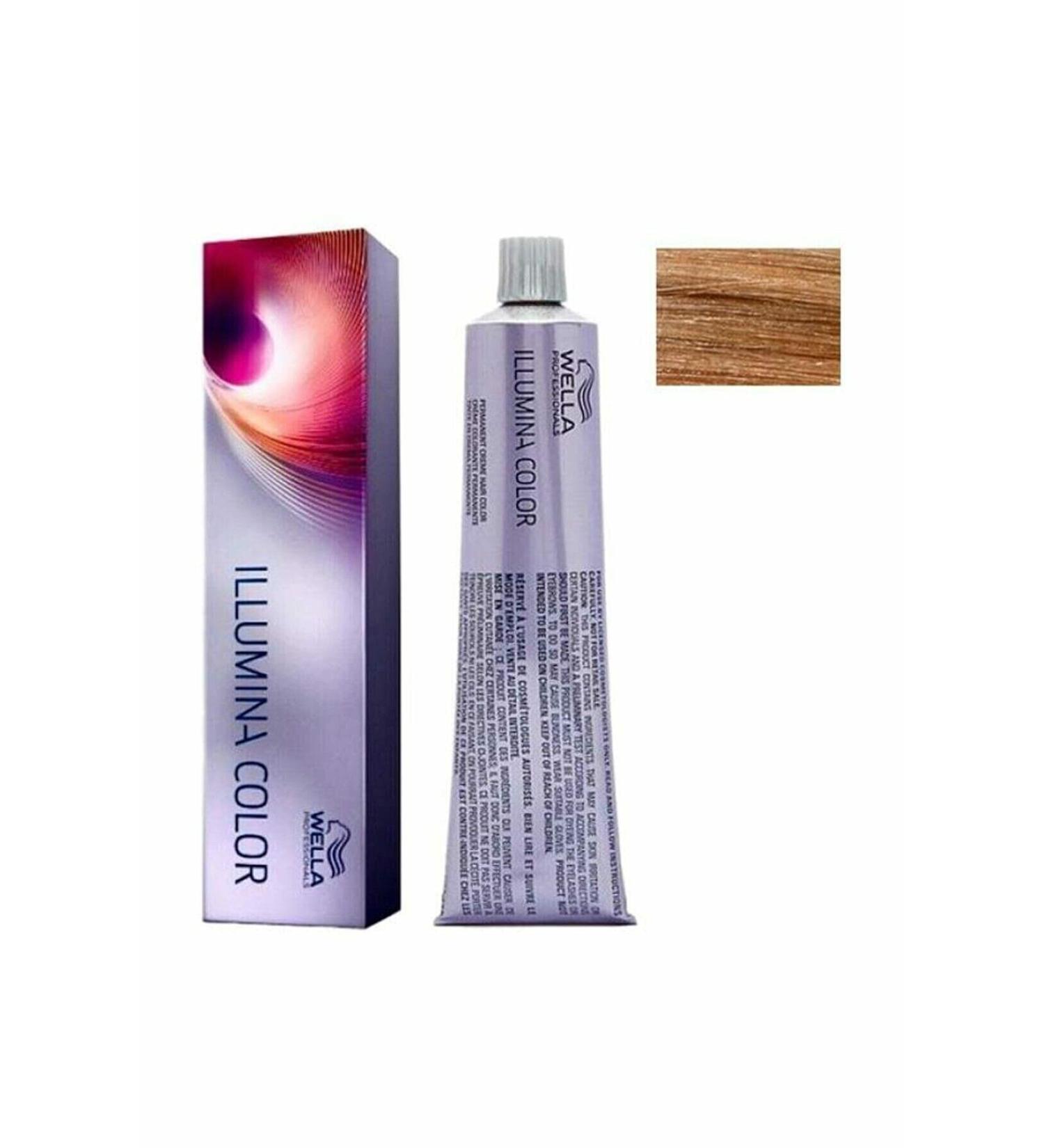Wella Illumina 9/7 Very Light Brown Auburn Hair Dye 60ML KeyProduct301