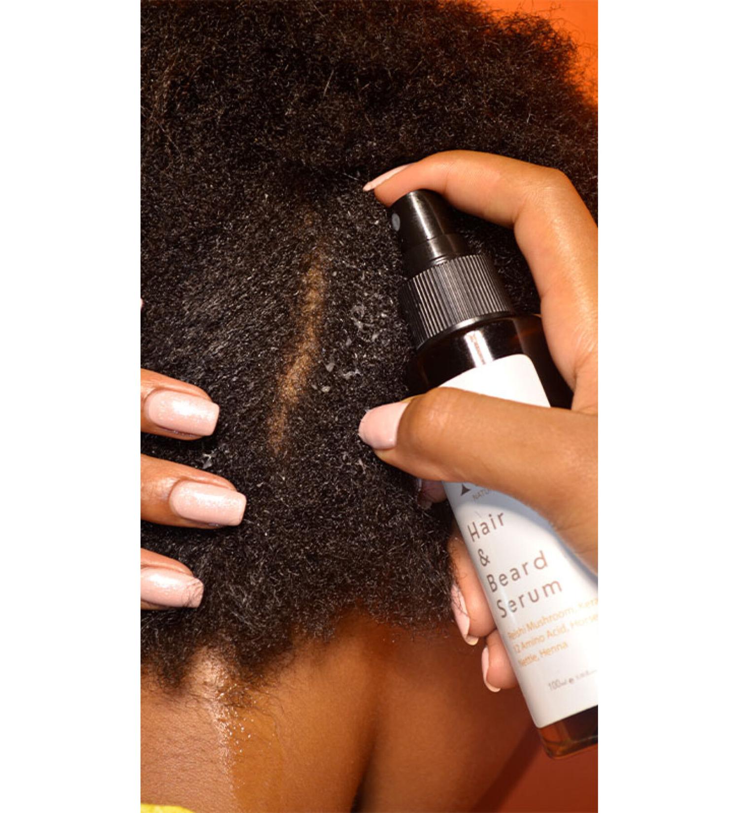 Natural African Hair And Beard Serum 100 ml