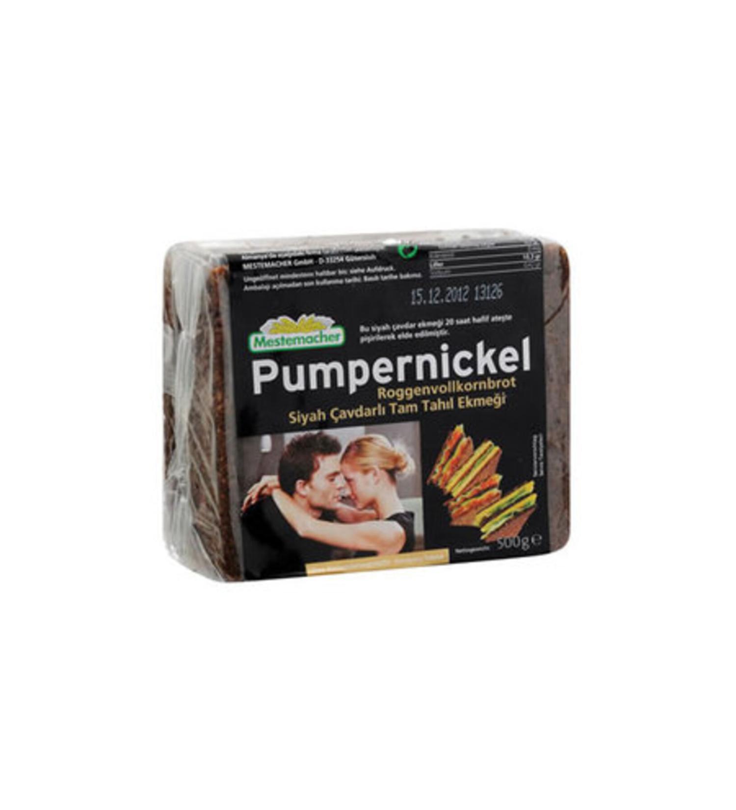 Mestemacher Black Rye Whole Grain Bread 500 Gr (1 PIECE)