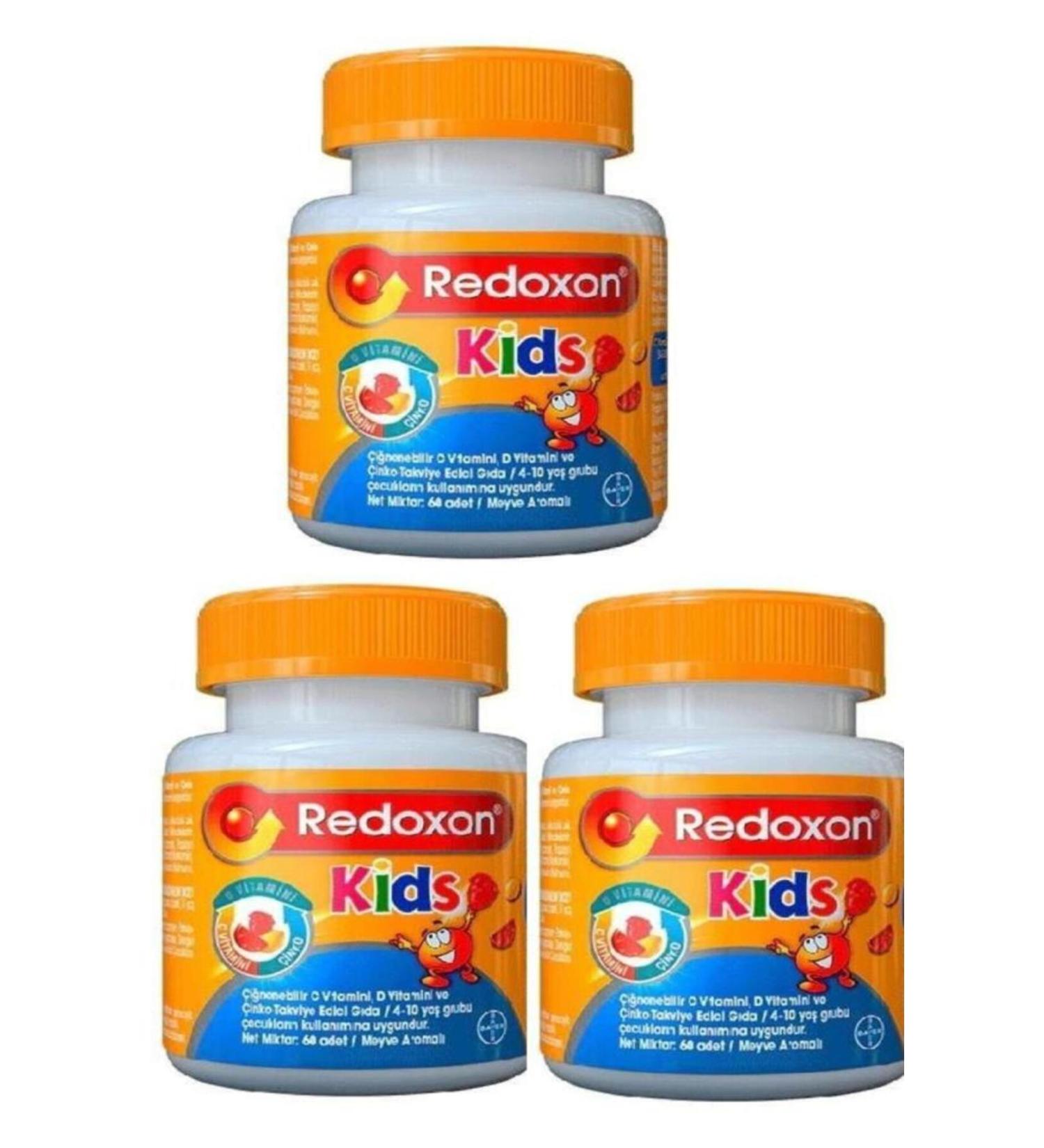 Redoxon _kids 60 Chewable Tablets-3 Pieces