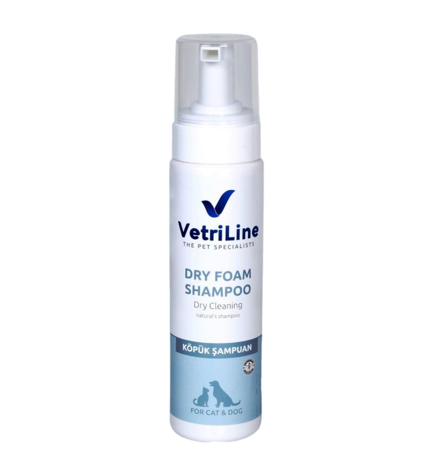 VET VETRILINE CAT / DOG DRY SHAMPOO 200 ML