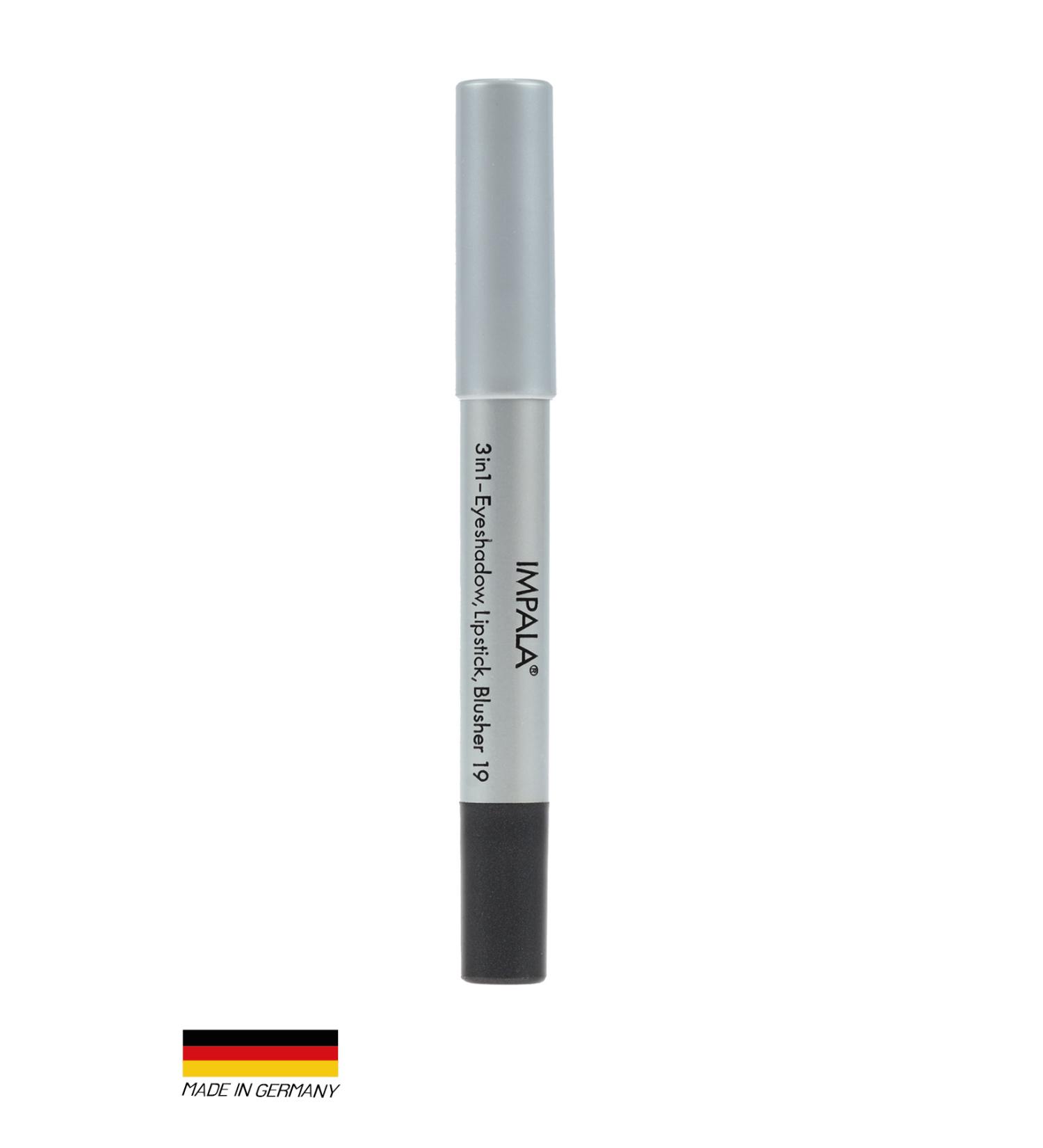 IMPALA 3 in 1 Pencil - Eyeshadow Lipstick Blush No 19