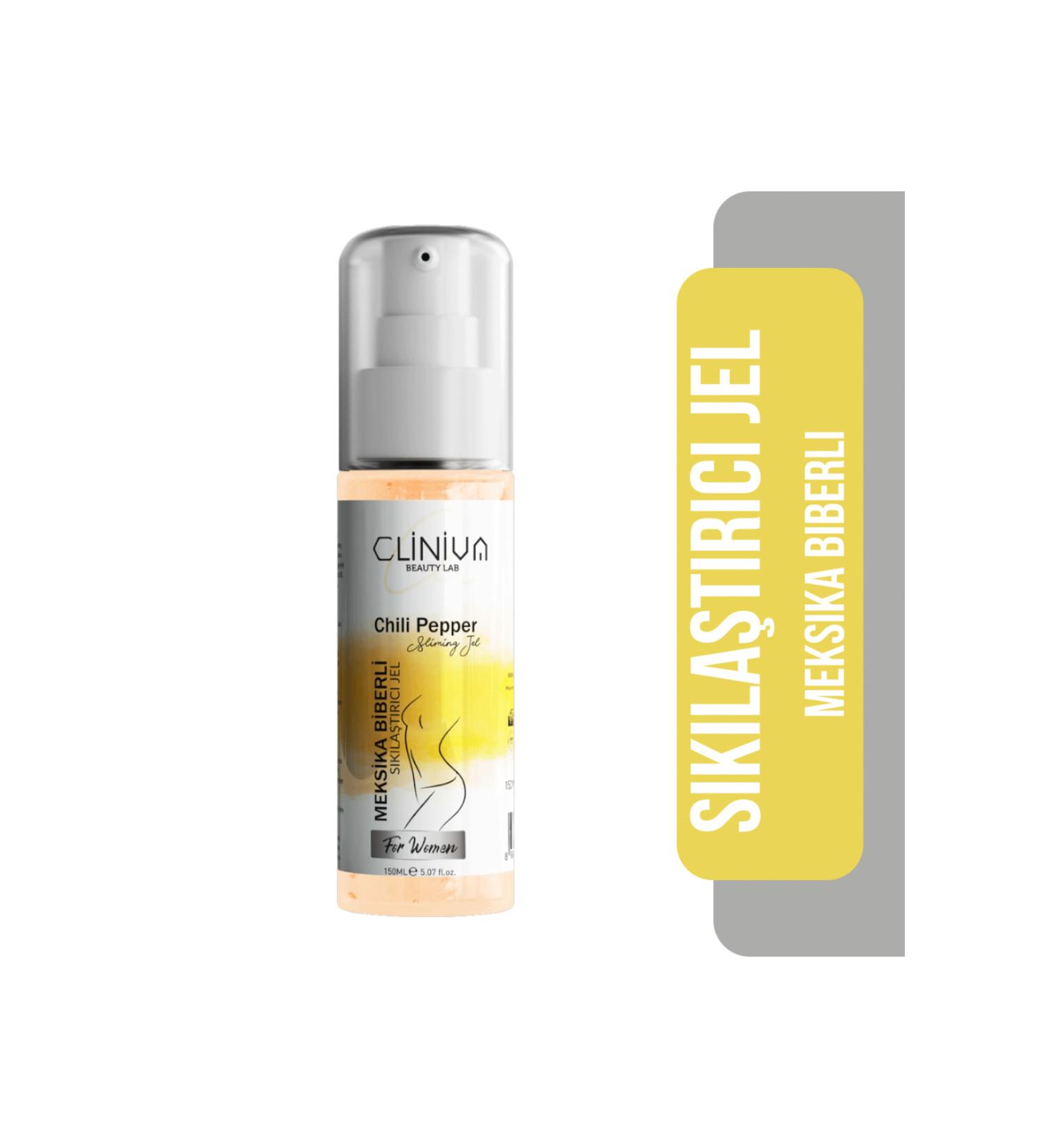 CLINIVA COSMETICS Firming Cellulite and Stretch Mark Eliminator Gel with Mexican Pepper - Buy Online on GoSupps.com