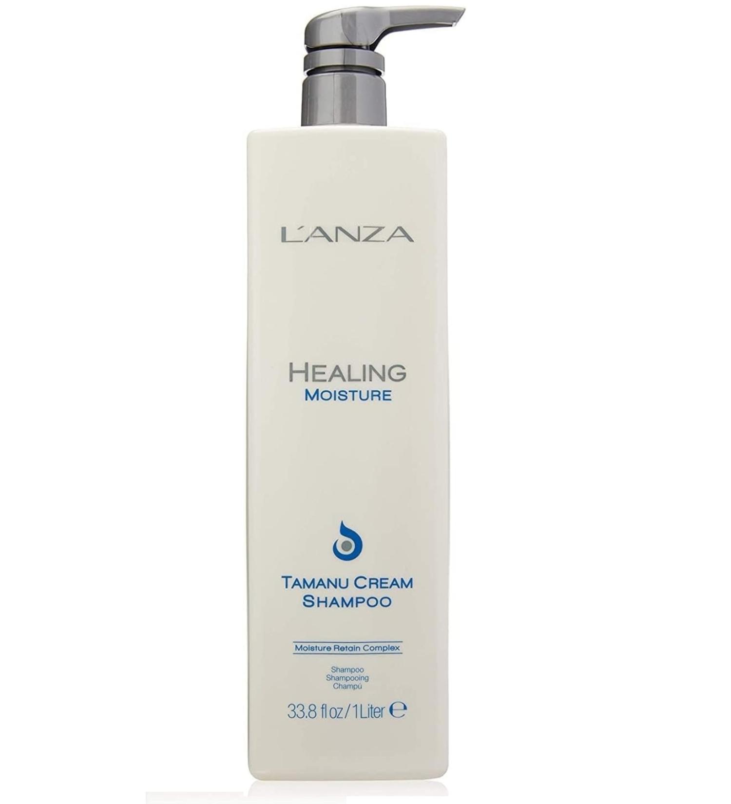 L'anza Healing Moisture: Tamanu Cream Shampoo-Moisture Retain Complex 1000ml BeautyS!Q510